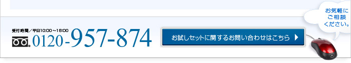 お試しセットお問合せ
