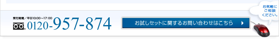 お試しセットお問合せ